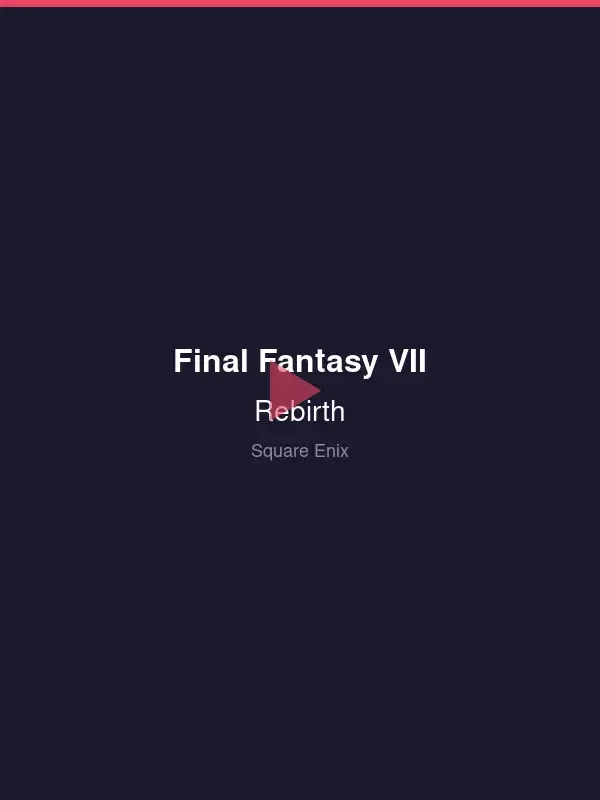 Final Fantasy VII Rebirth
